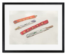 Michael Angelis, "Chopsticks" - print