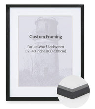 Custom Framing - Contemporary Bevel - XL (32"- 40")