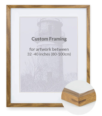 Custom Framing - Contemporary Bevel - XL (32