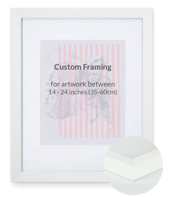 Custom Framing - Contemporary Bevel - Medium (14