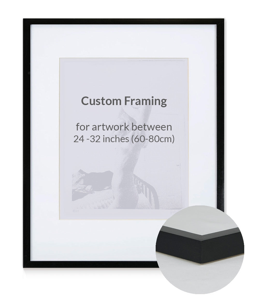 Custom Framing - Contemporary - Large (24