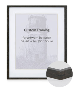 Custom Framing - Contemporary - XL (32"- 40")