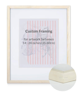 Custom Framing - Contemporary - Medium (14"-24")