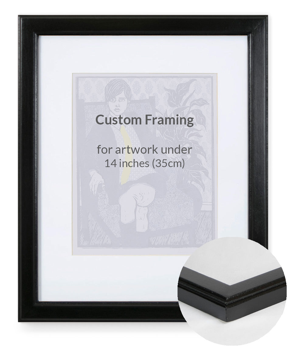 Custom Framing - Decorative - Small (under 14